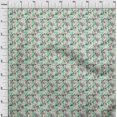 thumbnail image 4 of oneOone Cotton Flex Pale Yellow Fabric Abstract Floral Sewing Craft Projects Fabric Prints By Yard 40 Inch Wide, 4 of 4