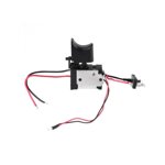 DC7.2-24V Interrupteur électrique de forage sans fil de commande de vitesse de forage bouton de déclenchement de pièces d'outil de puissance de lumière pour Bosch Makita