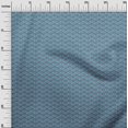 thumbnail image 3 of oneOone Georgette Viscose Fabric Triangle Geometric Printed Fabric 1 Yard 42 Inch Wide, 3 of 5