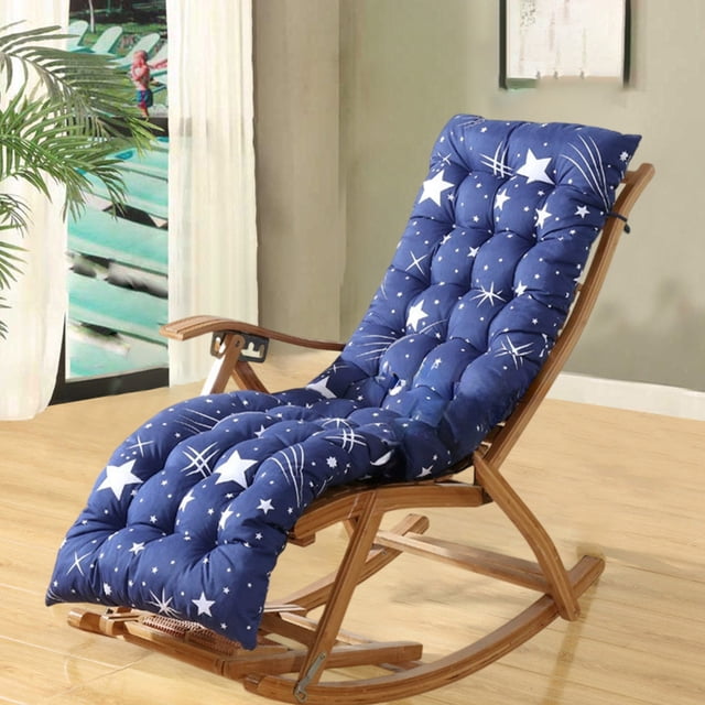 Sales Today Clearance! Winter Chair Cushion - Double-Sided Thickened Chair Cushion for Folding, Reclining, Rocking Chairs, Lounge Comfort for Winter, Napping, and Relaxation at Home or Office