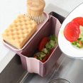 thumbnail image 4 of Égouttoir d'Évier Rétractable avec Ventouse Panier Extensible en PP pour Cuisine, 4 of 9
