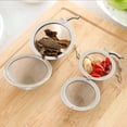 thumbnail image 4 of Bouilloire de Cuisson en Acier Inoxydable à Mailles Fines Infuseur Réutilisable Porte-Filtre à Épices Boule Accessoires de Maison de Thé 5.5cm, 4 of 9