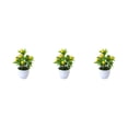 thumbnail image 2 of Youkk Stylish Ambience False Plants Collection Materials Artificial Potted Plants lemon 3Set, 2 of 6