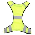 thumbnail image 4 of LNGOOR Gilet de Sécurité Réfléchissant pour Course Jogging Marche Vélo (Jaune LUCIFER), 4 of 7