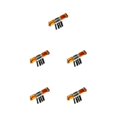 thumbnail image 1 of Smilepp Aluminum Alloy Front Rear Servo Link For 1/18 Hobbico Dromida RC Car S Performance With Premium Aluminum Alloy Front orange 5Set, 1 of 6