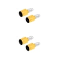 thumbnail image 4 of fastboy 2pcs Easy To Install Motorcycle Grips Bike S Handling And Aesthetics Materials yellow 2Set, 4 of 6