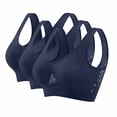 thumbnail image 1 of Posijego 3 Pack Women's Sports Bras Plus Size Wireless Bra High Impact Support Workout Running Bras, 1 of 2
