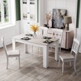 thumbnail image 4 of Costway Dining Table 47 Inch Kitchen Dining Table Rectangular for Small Space Light Gray, 4 of 9