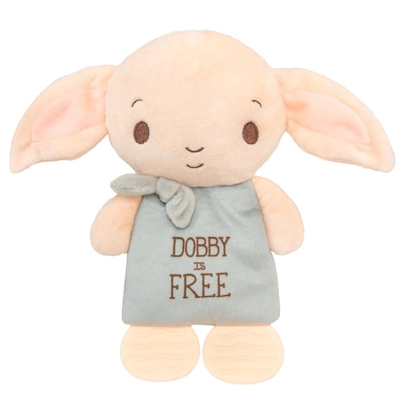 Kids Preferred Harry Potter Dobby Teether Plush Toy Crinkle Cloth for Newborn Baby Boys and Girls
