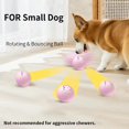 thumbnail image 2 of Meottam Interactive Dog Toys Ball for Small & Medium Dogs, Electric Bouncing Durable Automatic Rolling Balls with LED Lights, Waterproof Smart Tennis Pets Chew Toys for Dogs and Cats (Pink), 2 of 6