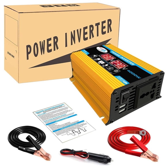 Pure Sine Wave Inverter 4000W Inverter 12V 230 Modified Pure Sine Wave Inverter Voltage Regulator 220/110 Boost Module For Powerful Power Bank ,Wide Usage