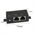 thumbnail image 4 of 100Mbps 5V 12V 24V 48V/1A POE Injector Power Splitter for IP Camera POE Adapter Module Accessories,1 x POE Adapter,Black, 4 of 7