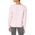 thumbnail image 2 of Hanes Womens ComfortSoft EcoSmart Crewneck Sweatshirt, XL, Pale Pink, 2 of 2