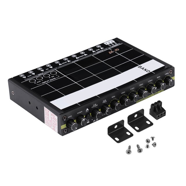 Amp Graphic Car Audio Equalizer,Car Audio Modified Graphic Stereo Tuner Car Audio Graphic Equalizer Rapid Response