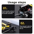 thumbnail image 4 of 2T/3T Floor Hydraulic Jack Pneumatic Low Profile Floor Jack Heavy-Duty Steel Racing Floor Jack With Single Piston Lift Pump ,Robust Construction, 4 of 7