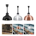 thumbnail image 2 of Food Heat Lamp Hanging Buffet Heating Lamp for Restaurant Hot Food Cafeteria, 2 of 6