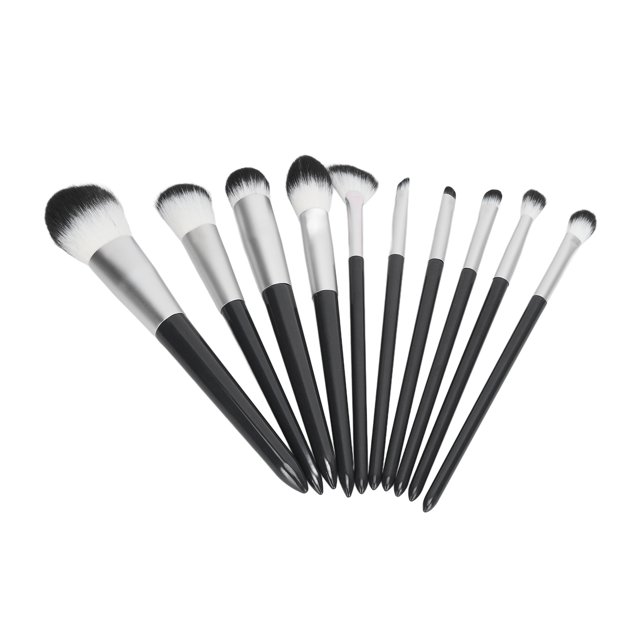 Makeup Brush Set, 10PCS Cosmetic Brush Skin Friendly for Daily Use for Travel