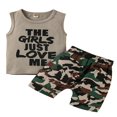 thumbnail image 1 of Survêtement d'Été Camouflage à Capuche T-Shirt Élastique Short, 1 of 6