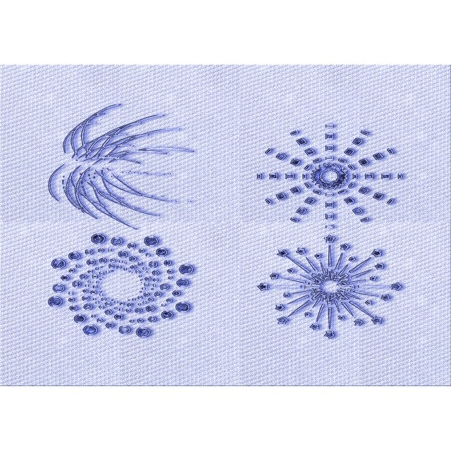 Ahgly Company Tapis de Zone Rectangulaire Transitionnel Lavande Bleu pour Intérieur, Lavable à la Machine, 6 Pieds x 9 Pieds