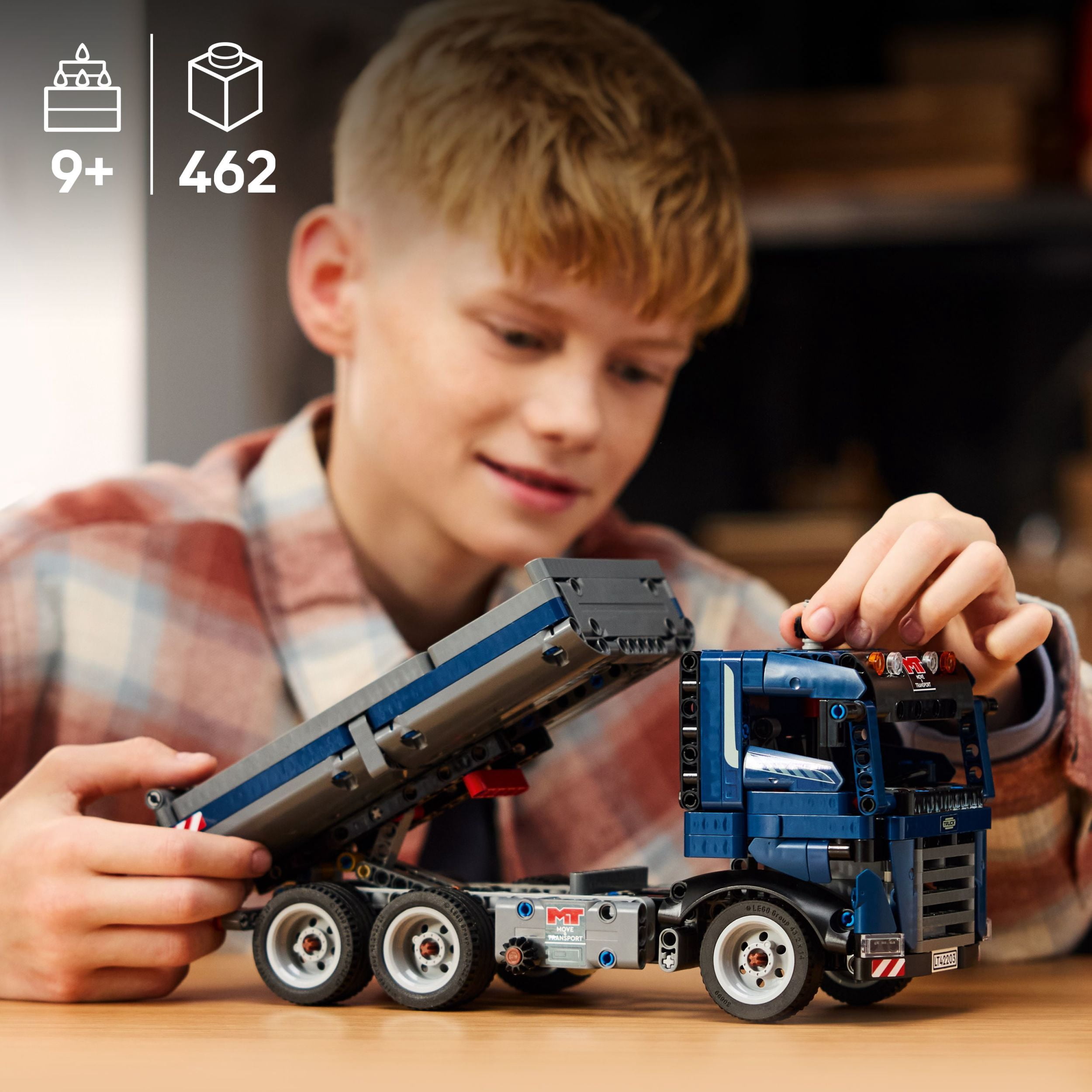LEGO Technic Le camion à benne basculante 42203 Ensemble de construction (462 pièces)