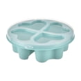 thumbnail image 2 of Qonioi Heart Shaped Snack Box, 4 Compartment Bento Lunch Box with Lid, Stackable Plastic Food Storage Container for Kids Snacks Fruit Candy, 2 of 6