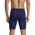 thumbnail image 3 of Jockey Men's Chafe Proof Pouch Microfiber 8.5" Long Leg Boxer Brief - 3 Pack, 3 of 5