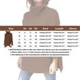 thumbnail image 3 of Pull à Col Roulé pour Femmes Pull Manches Chauve-Souris Chunky Pulls Tricotés Pulls, 3 of 9