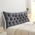 thumbnail image 1 of LSLJS Bedside Cushion Bedroom Cushion Bed Back Tatami Soft Package Bed Sofa, 1 of 6