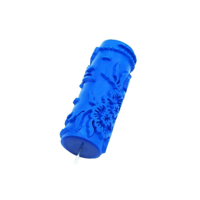 5'' Embossed Pattern Paint Roller DIY Printing Roller for Wall Painting Edger Runner Tool #5