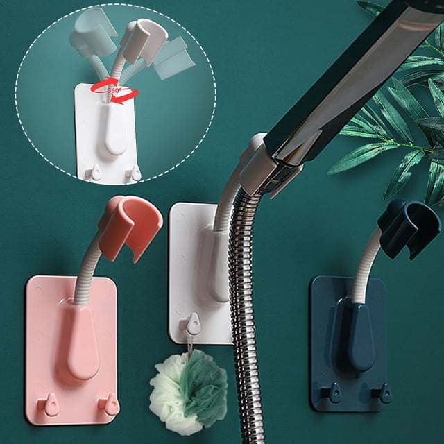 Vaidha Support de Douche Autocollant Mural Multifonctionnel à Réglage Universel