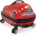 thumbnail image 1 of Tucci Valise Rigide Rouge 20 Pouces pour Enfants Dashmobile, Bagage à Chevaucher pour Enfant, 1 of 4