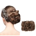 thumbnail image 4 of Perruque Méga Grande Épaisse Chignon Bouclé Décoiffé Chignon Updo à Clipser Extensions de Cheveux comme Réelles, Perruque pour Femmes, 4 of 4