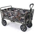 thumbnail image 2 of Mac Sports Collapsible Folding Outdoor Utility Garden Camping Wagon Cart, Camo, 2 of 5