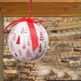 thumbnail image 4 of Suncoda Holiday Ball, Holiday Ball Ornament Tree Ornament, 2.8 Inch Multi-Style Holiday Light Bulb Ornament Holiday Tree Ornament Tree Dress Family Party Holiday Ornament, 4 of 5