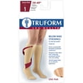 thumbnail image 3 of Truform Bas Mi-Mollet, Bout Fermé: 30 - 40 mmHg, Beige, Grand, 3 of 7