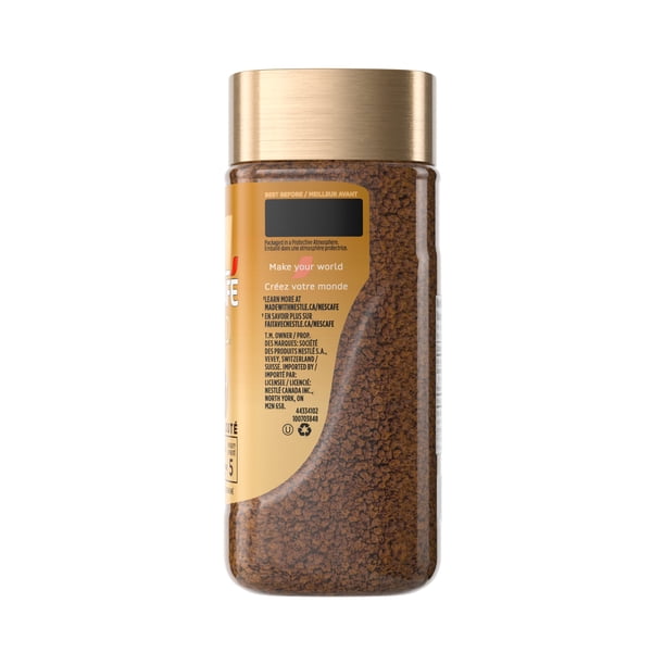 NESCAFE GOLD Smooth Premium Instant Coffee, Dual Roast Blend Of