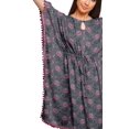 thumbnail image 4 of Moomaya Robe Courte de Caftan de Plage, Robe de Couverture Imprimée, Kaftan pour Femmes, Tenue de Plage, Couverture, 4 of 4