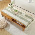 thumbnail image 2 of WCHUANG Nappe en Lin à Franges pour Table Basse, Nappe Rectangulaire pour Salon avec Poches, 2 of 5