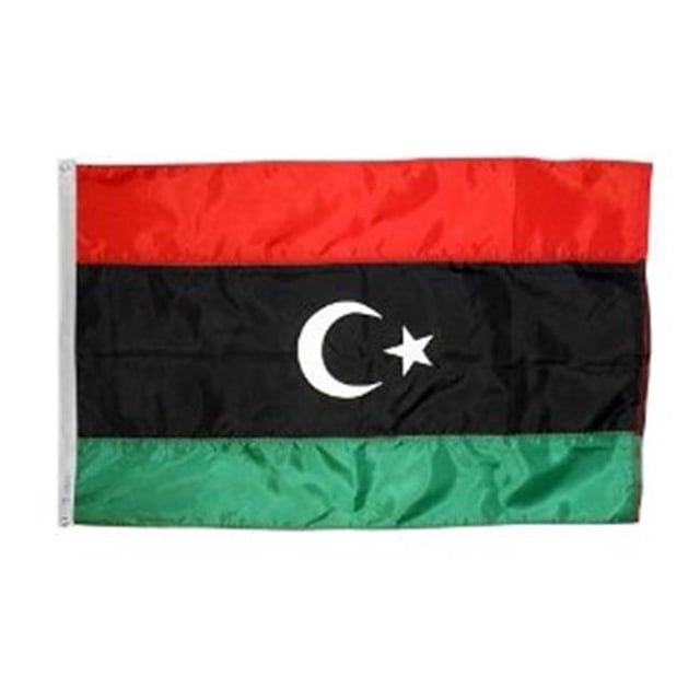Annin Flagmakers 194952 Drapeau de Libye Nyl-Glo 5 Pi X 8 Pi
