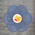 thumbnail image 5 of TIELUTT 2 Pcs Napperons Ronds Tressés 12 Pouces Tapis de Table pour Tables à Manger Lavables Résistants à la Chaleur pour Fête BBQ et Centre de Table Rond Napperons Napperon de Salle à Manger Tapis de Souper Napperon de Table Circulaire Noël, 5 of 5