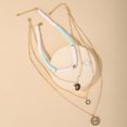 thumbnail image 4 of Becaristey Distinct Layers Choker Necklace Classic And Bohemian Shell Necklace Necklace Is Designed Figure 3, 4 of 6