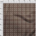 thumbnail image 3 of oneOone Georgette Viscose Brown Fabric Asian Block Sewing Material Print Fabric By The Yard 42 Inch Wide, 3 of 4