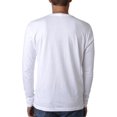 thumbnail image 2 of Next Level Cotton Long Sleeve Crew, M, White, 2 of 3