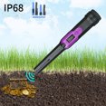 thumbnail image 4 of Portable Metal Finder IP68 Waterproof Metal Detector Outdoor Metal Treasure Finding Tool 360° Side Scan Triple Alarm Modes Multipurpose Metal Detector for Adults and Kids, 4 of 7