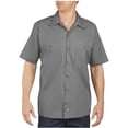 thumbnail image 1 of Dickies Mens Industrial Short Sleeve Work Shirt, L, Graphite Gray, 1 of 1