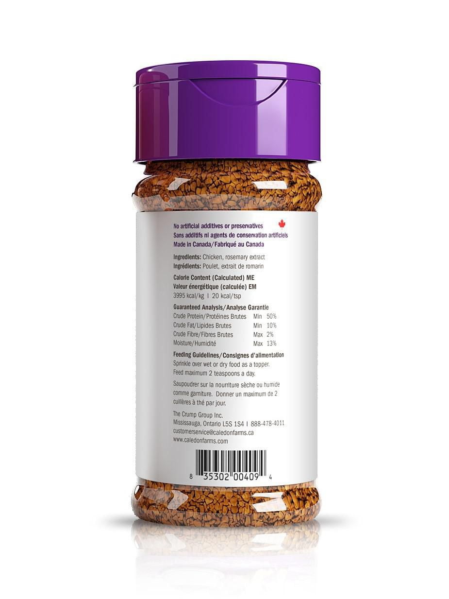 Caledon Farms Chicken Sprinkles Natural Dog Food Topper 120 grams