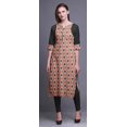 thumbnail image 2 of Bimba Kurti Longue Robe en Coton Imprimé Tunique Droite pour Femmes Haut Indien-Moyen, 2 of 6