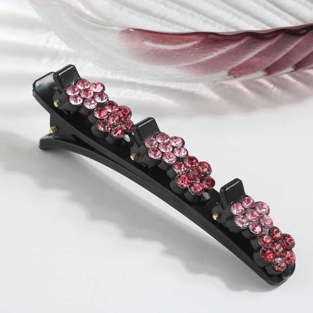 2024 Exquisite Sparkling Floral Design Barrettes for Women Elegant Hair Clips