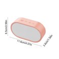 thumbnail image 3 of Pink Mini Desktop Bluetooth Speaker With Wireless Subwoofer 5.3 Audio System Large Battery Multi Scenario Portable Speaker For Home Office, 3 of 6