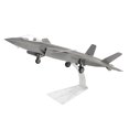 thumbnail image 2 of KLKCMS 1/72 Education Toy Building Model Kits 4D Plane Model Miniature J20 Aircraft for Gray, 2 of 8